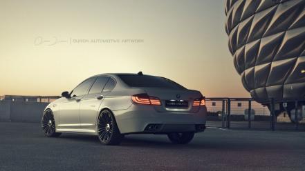 Streets design bmw m5 iv wallpaper