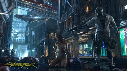 Art artwork cyberpunk 2077 cd project red wallpaper