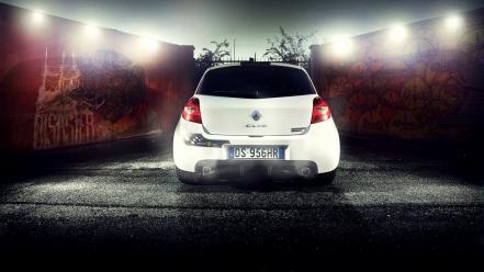 Cars roads renault clio rs wallpaper