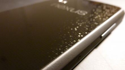 Close-up glass google intel blurred nexus smartphone wallpaper