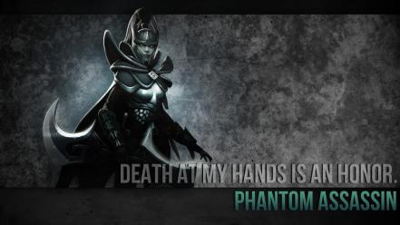 Dota 2 phantom assassin wallpaper