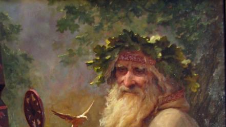 Fantasy art druid mythology pagan wallpaper