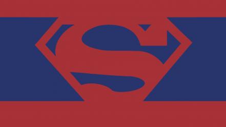 Minimalistic dc comics superman wallpaper