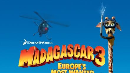 Movie posters madagascar 3 wallpaper