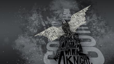 Quotes typography grayscale the dark knight rises wallpaper