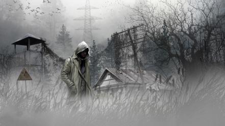 Shadow of chernobyl call fan art game wallpaper