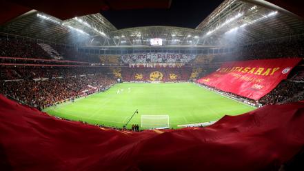 Soccer panorama stadium galatasaray sk tt arena gs wallpaper