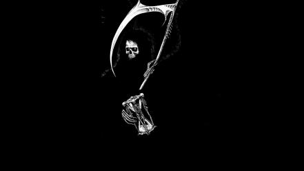 Death dark scythe vector wallpaper
