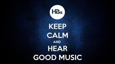 Music keep calm wallpaper
