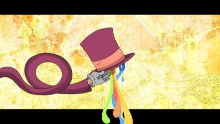 Rainbows superjail hats the warden wallpaper