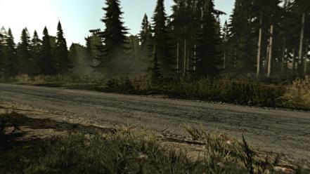 Video games forest arma 2 roadside wilderness wallpaper