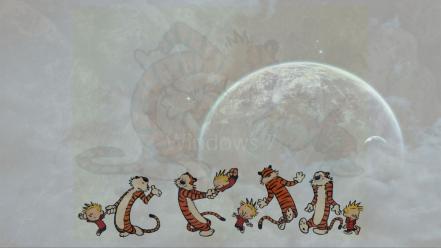 Calvin and hobbes wallpaper