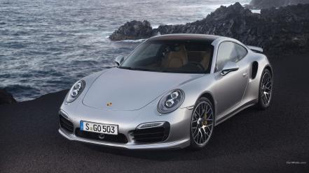 Cars rocks porsche 911 turbo s 2014 sea wallpaper