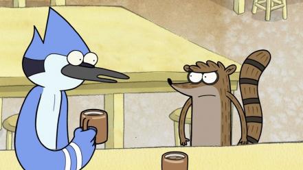 Cartoon network regular show mordecai wallpaper