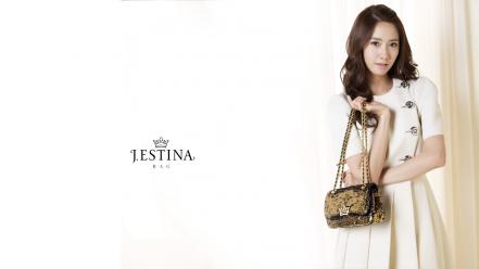 Celebrity asians korean singers im yoona handbag wallpaper
