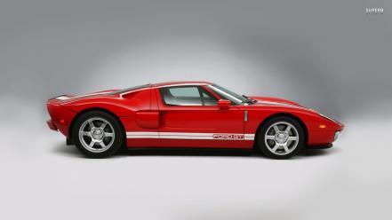 Ford gt exotic car red paint wallpaper
