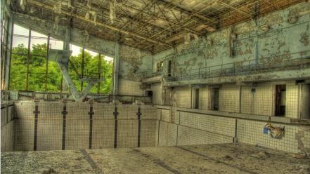 Pripyat chernobyl decay ukraine abandoned city forgotten wallpaper