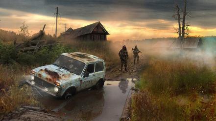 S.t.a.l.k.e.r. cars vehicles wallpaper