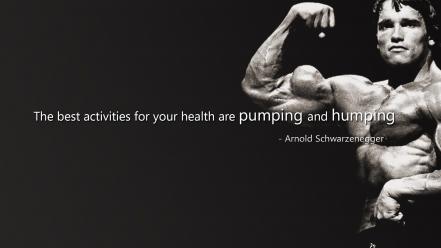 Text sports quotes arnold schwarzenegger actors bodybuilding wallpaper