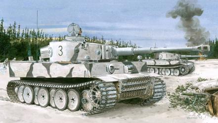 Tiger tank wallpaper