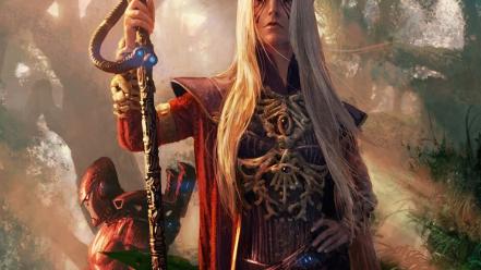 Warhammer eldar fantasy art farseer wallpaper