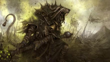 Warhammer fantasy art skaven wallpaper