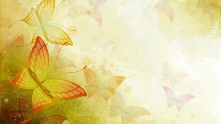 Abstract butterflies wallpaper