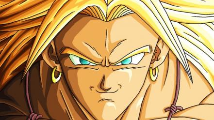 Dragon ball z broly super saiyan wallpaper