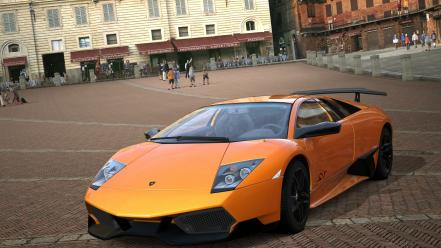 Gran turismo 5 lamborghini murcielago lp640 colors wallpaper