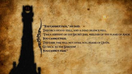 Grunge quotes sauron the lord of rings wallpaper
