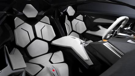 Lamborghini interior concept art wallpaper