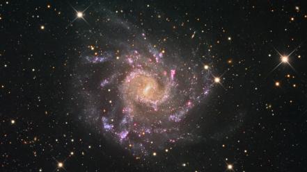 Outer space stars galaxies nasa wallpaper