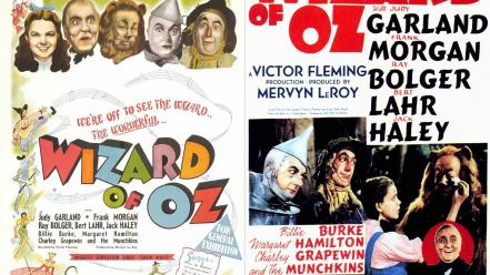 Retro wizard of oz movie posters wallpaper