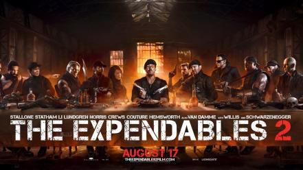 The expendables 2 wallpaper