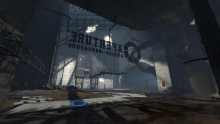 Artwork aperture laboratories portal 2 steam (software) wallpaper