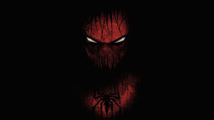 Black red spider-man artwork marvel comics wallpaper