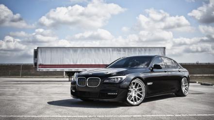 Bmw black cars 7 series auto wallpaper