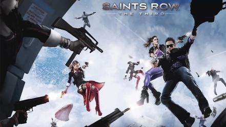 Men jumping saints row row: the third wallpaper