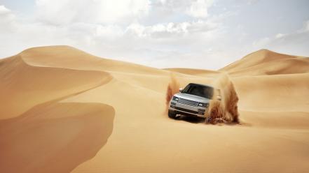 Nature sand cars desert land rover discovery 3 wallpaper