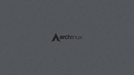 Text linux logos gray background wallpaper