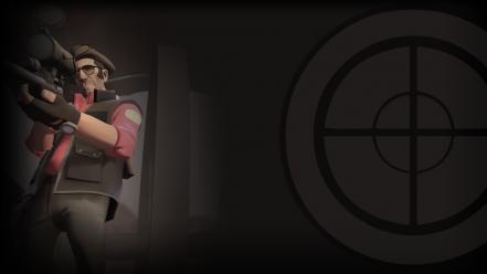Valve corporation team fortress 2 sniper tf2 red wallpaper