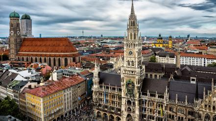 Cityscapes munich wallpaper