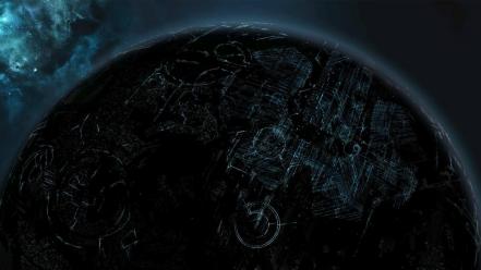 Halo nebulae science fiction 4 forerunner requiem wallpaper