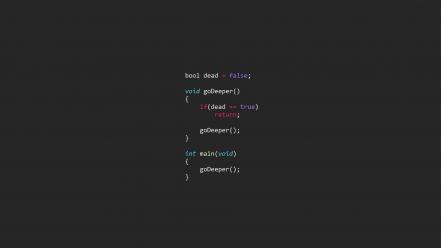 Inception programming code java wallpaper
