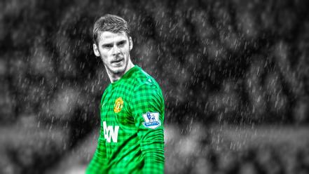 Stars cutout football player david de gea wallpaper