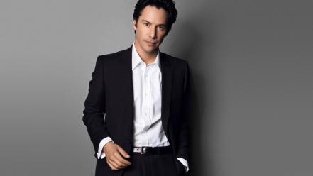 Suit men keanu reeves actors wallpaper