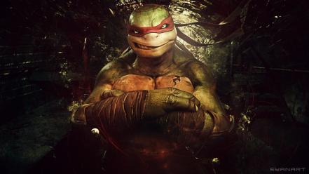 Teenage mutant ninja turtles shadows raphael wallpaper