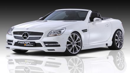 White mercedes-benz wallpaper