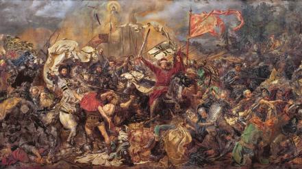 Art lithuanian jan matejko battle of grunwald wallpaper