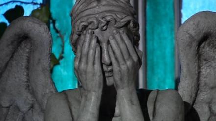 Doctor who weeping angel wallpaper